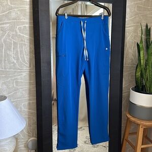 FIGS Royal Blue Yola Skinny Scrub Pants (Medium LONG)